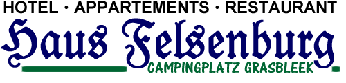 Haus Felsenburg camping Grasbleek  Caravanpas